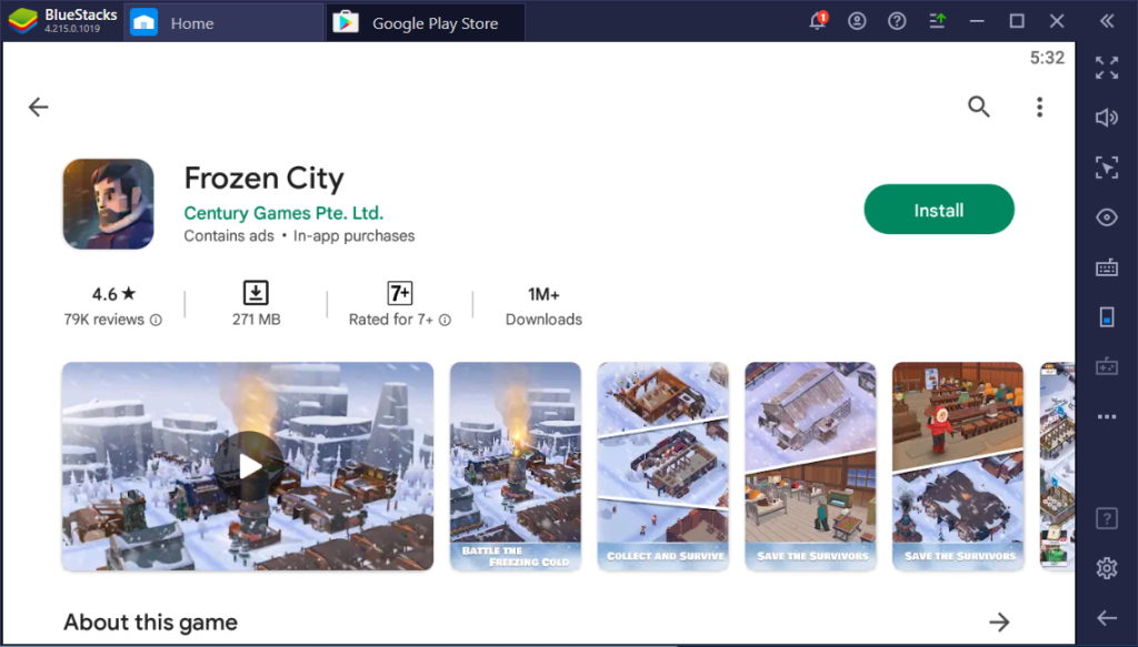 Frozen City for PC