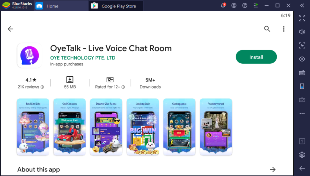 OyeTalk for PC