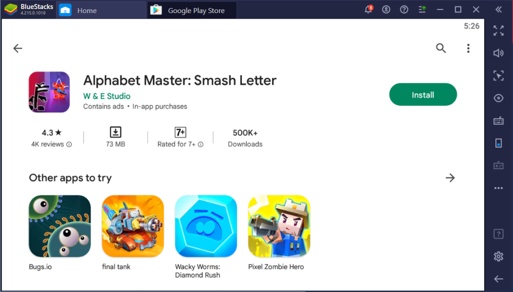 Alphabet Master for Windows PC