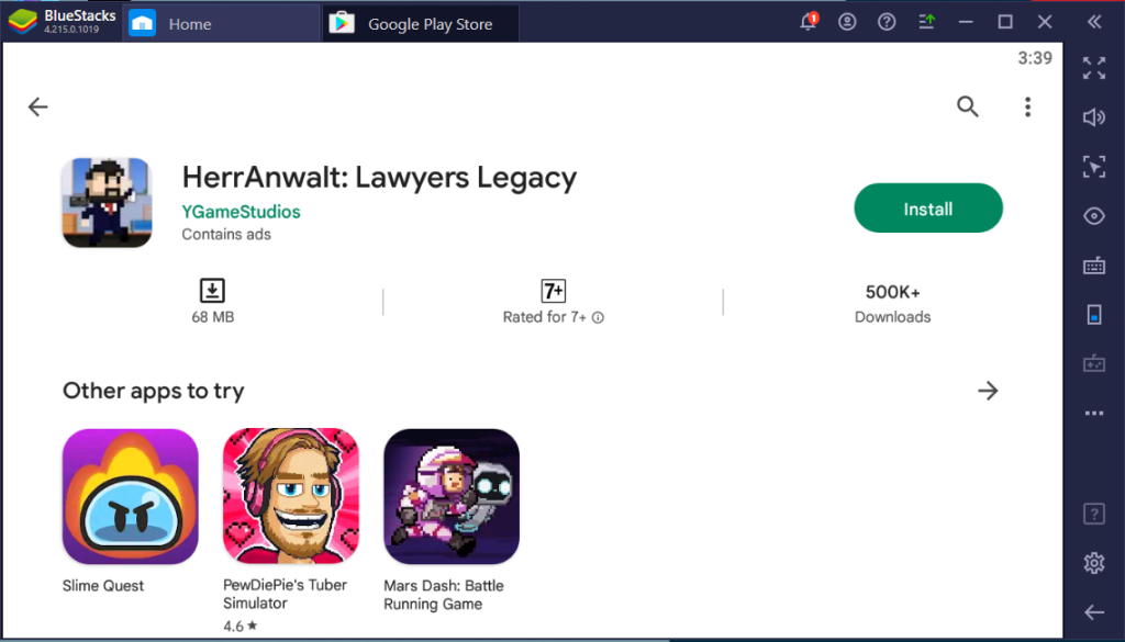 HerrAnwalt Lawyers Legacy for Windows PC