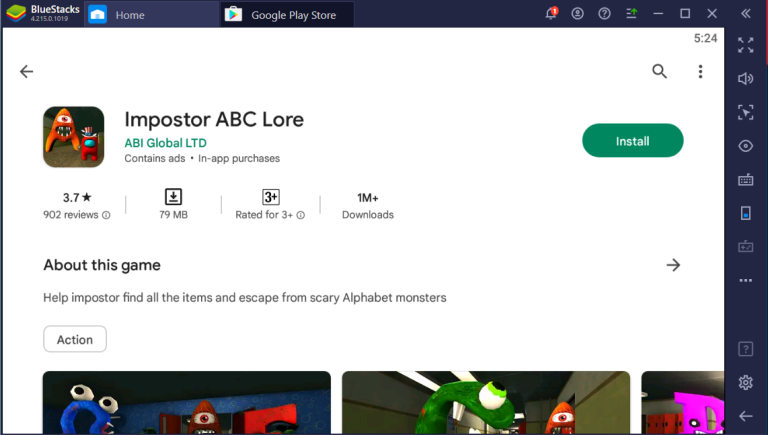 Impostor ABC Lore for Windows PC