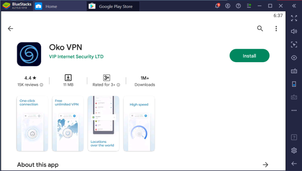 Oko VPN for Windows PC