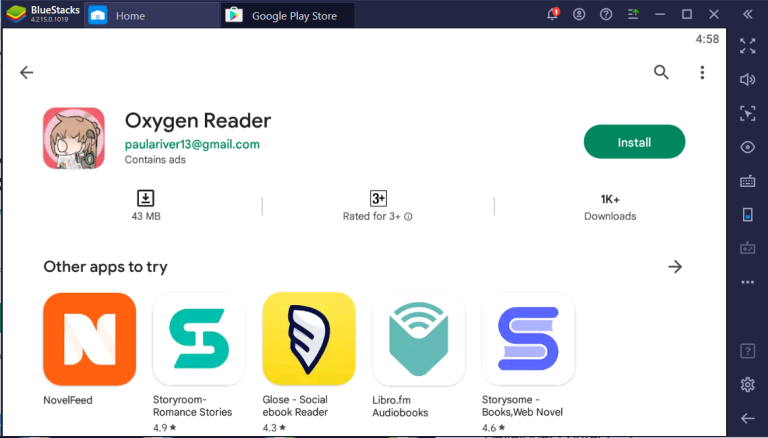 Oxygen Reader for PC