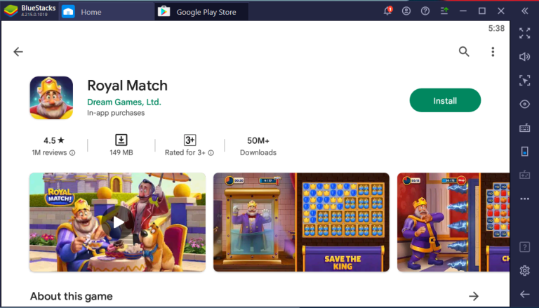 Royal Match for Windows PC