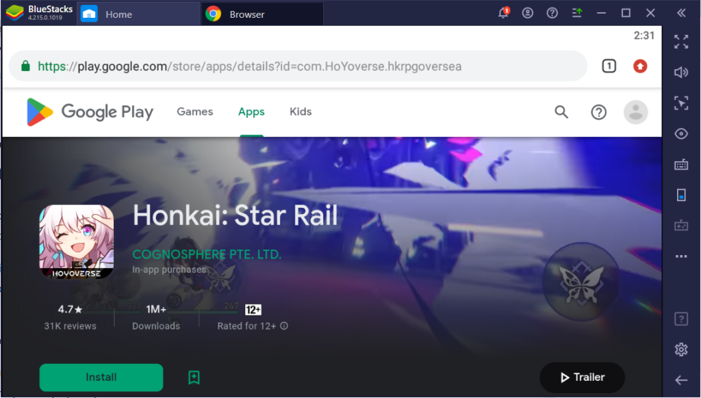 Honkai Star Rail for PC