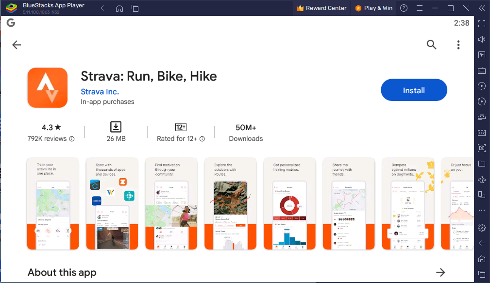 Strava for Windows PC